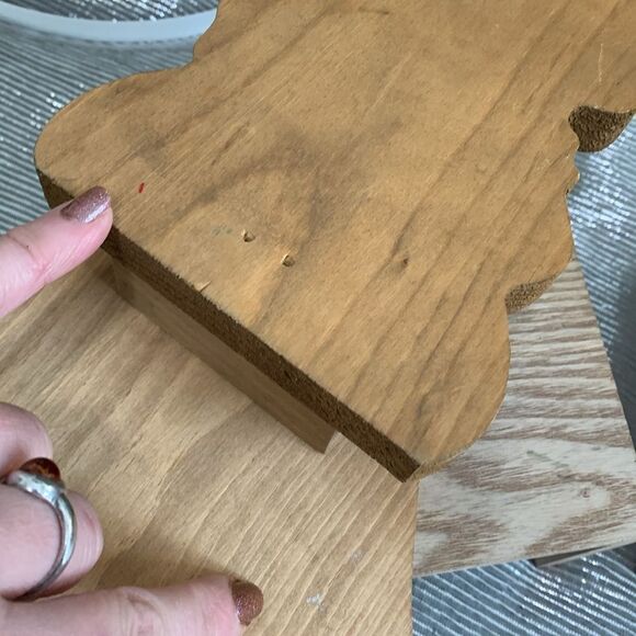 Vintage Festive Wooden Santa and Mrs Claus
Shelf Sitters Christmas Decor - Picture 14 of 17